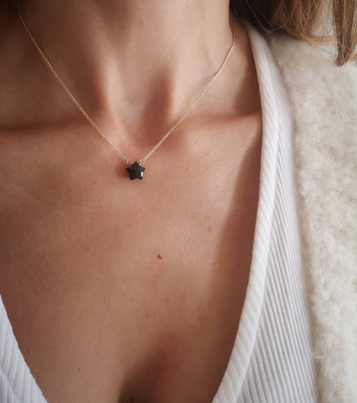 Collier Laurence en noir