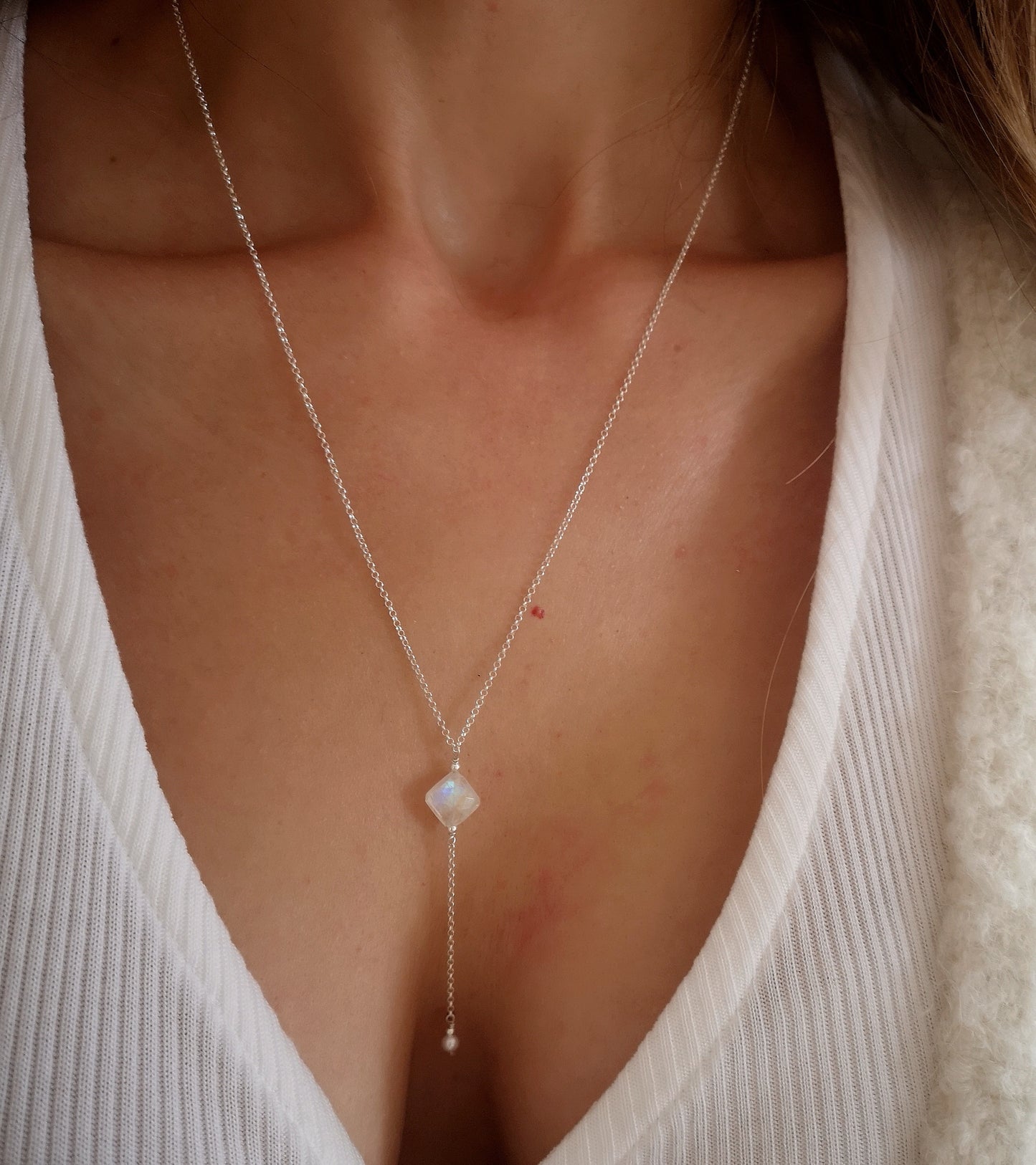Collier Justine argent