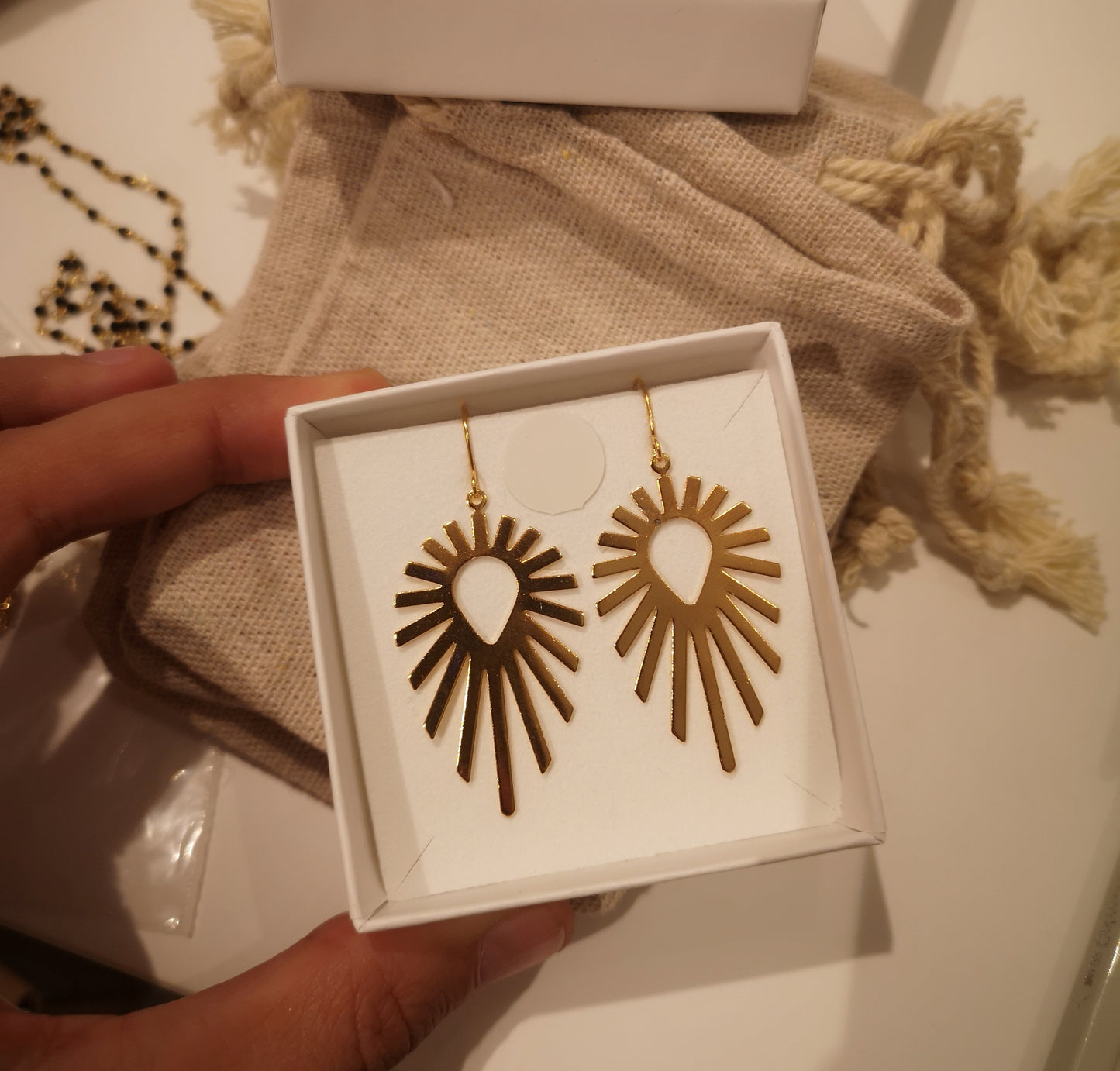 Boucles d'oreilles Clémence