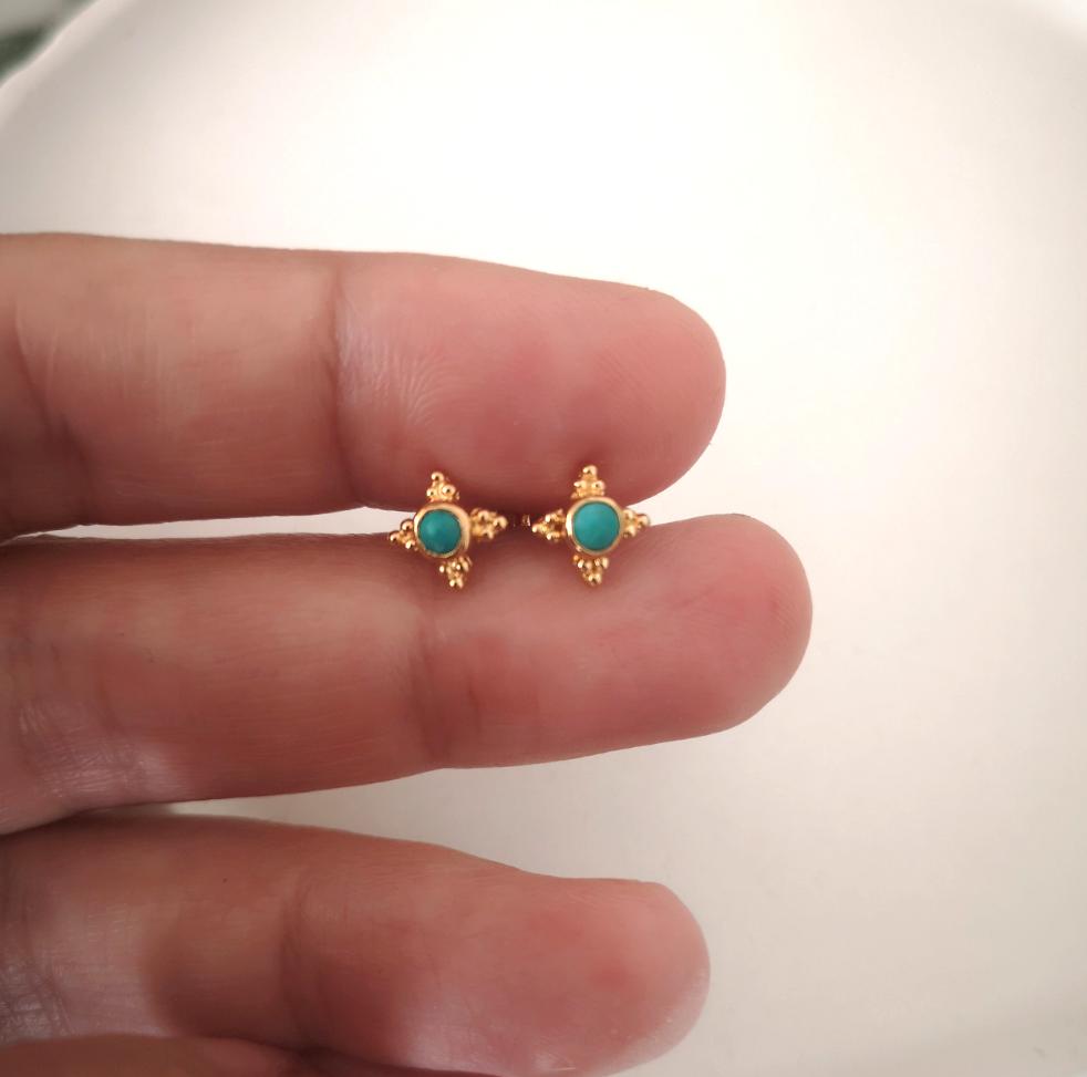 Daniela amazonite earrings