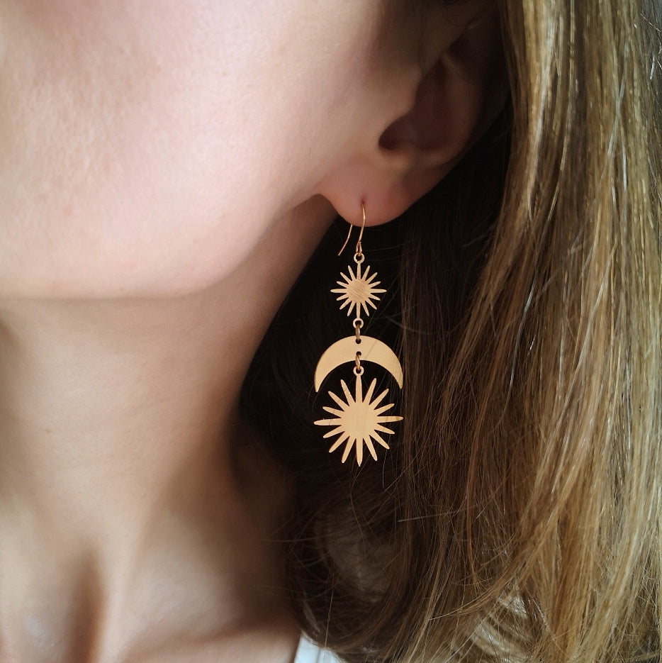 Boucles d'oreilles Charlie