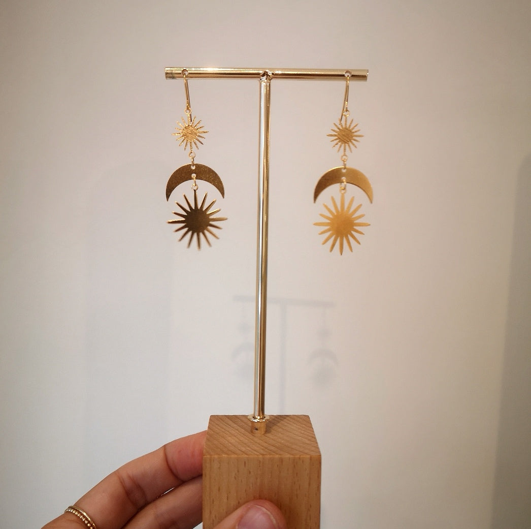 Boucles d'oreilles Charlie