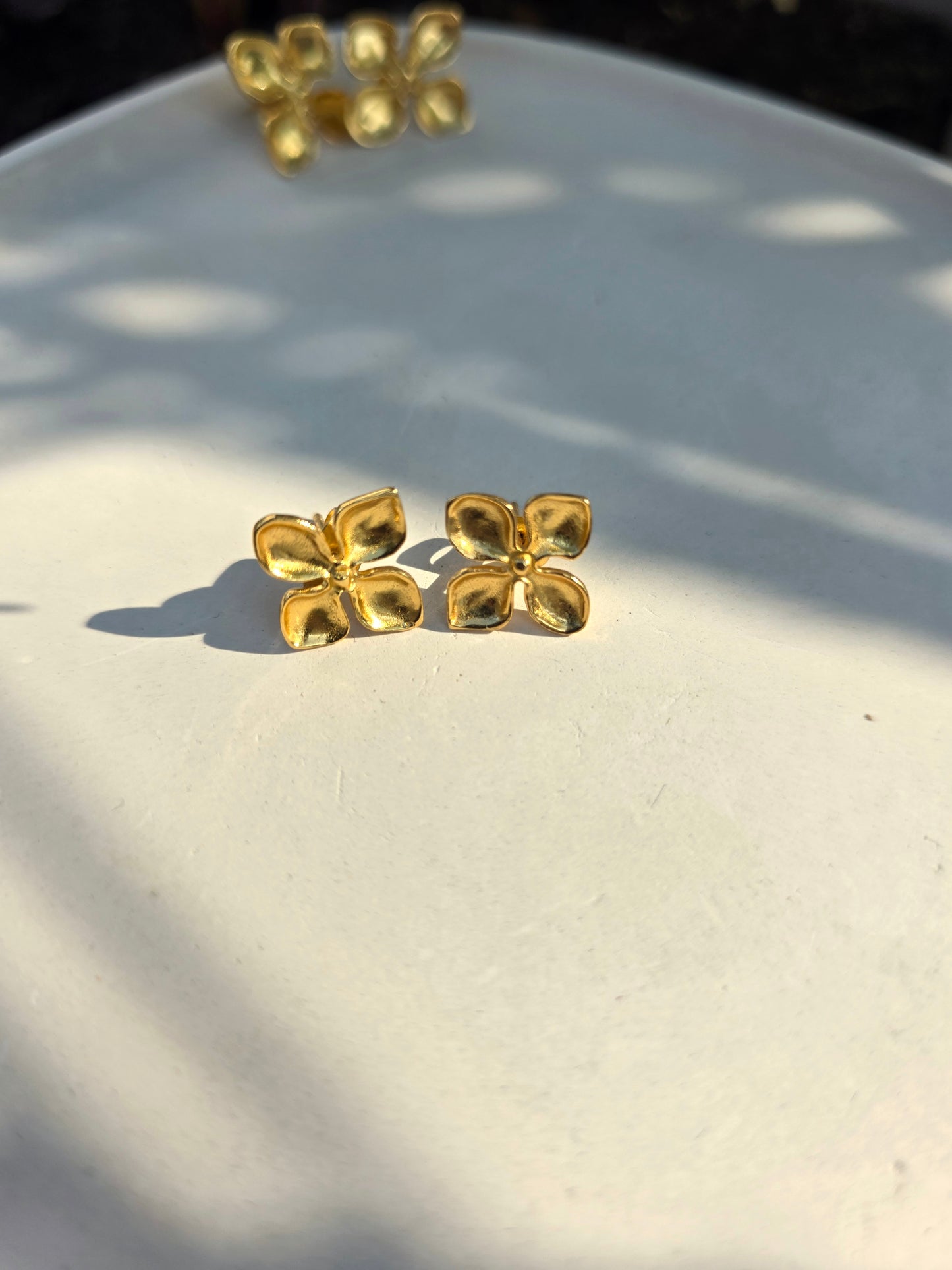 Boucles d'oreilles Hortensia maxi