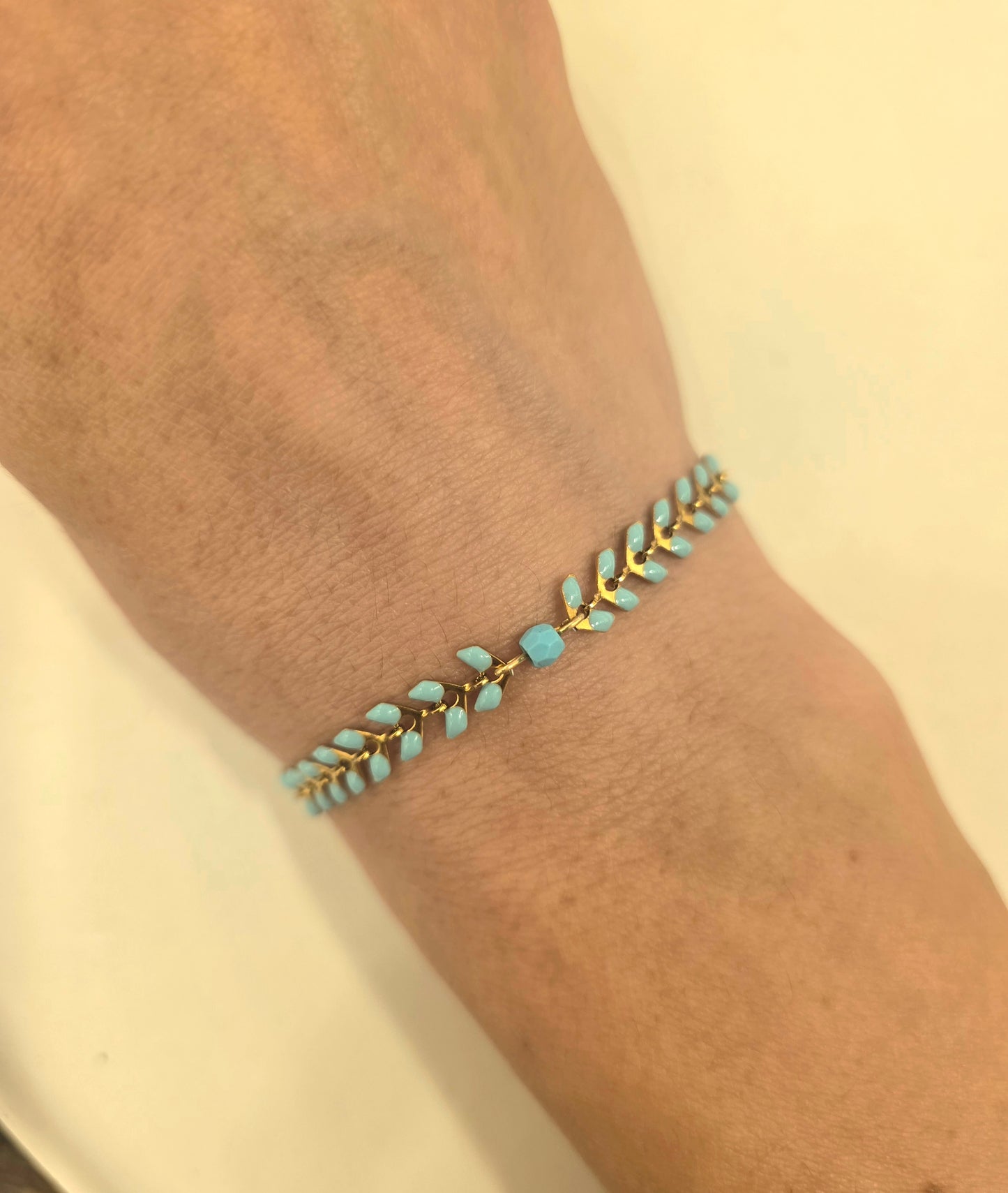 Bracelet Anne en turquoise