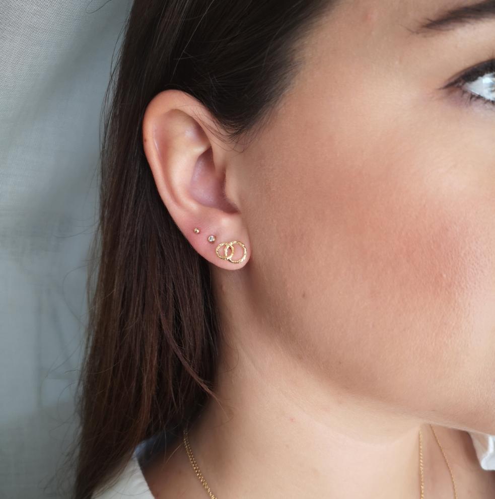 Mini-Infinity-Ohrringe