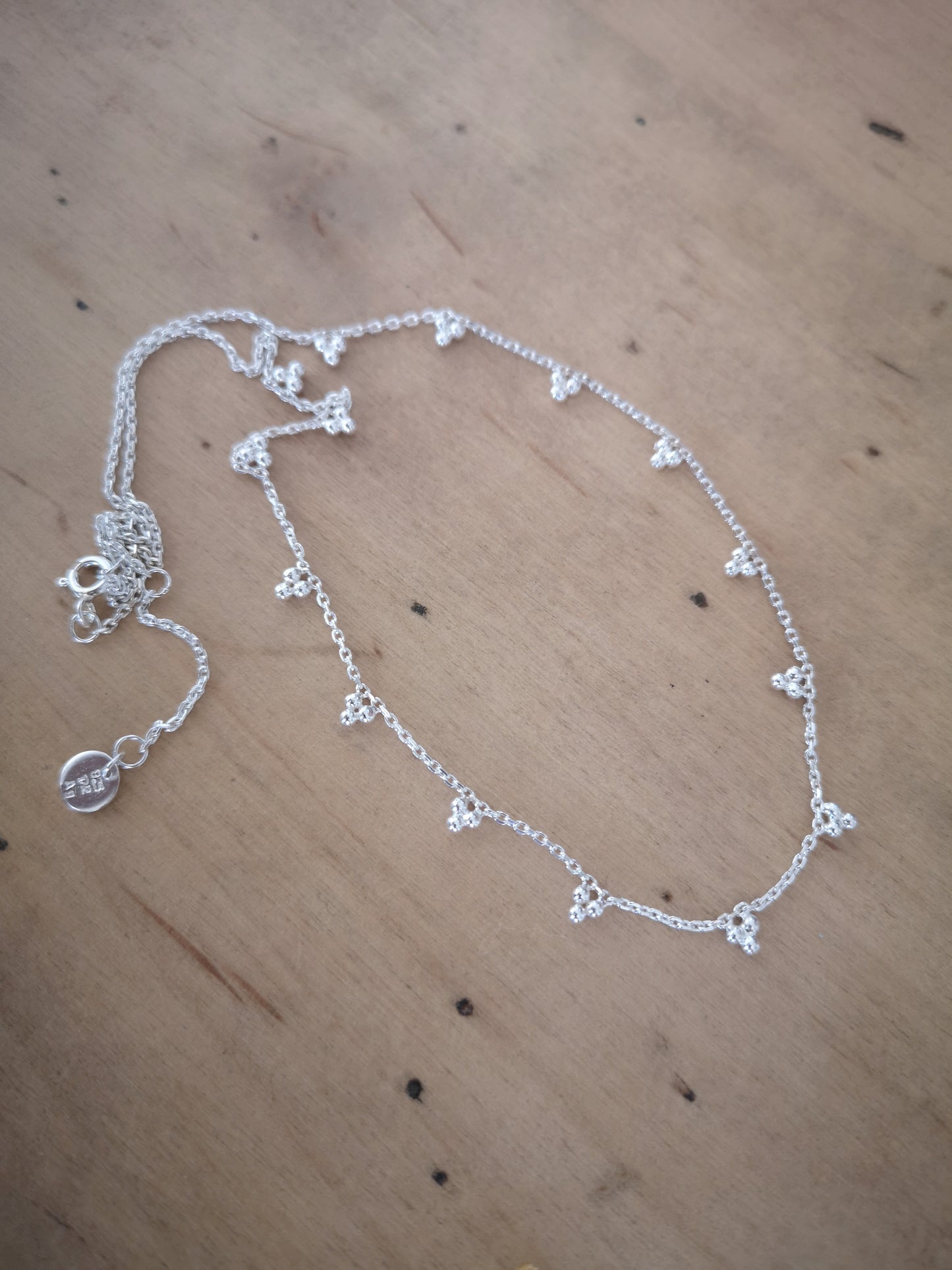 Silberne Fanny-Halskette