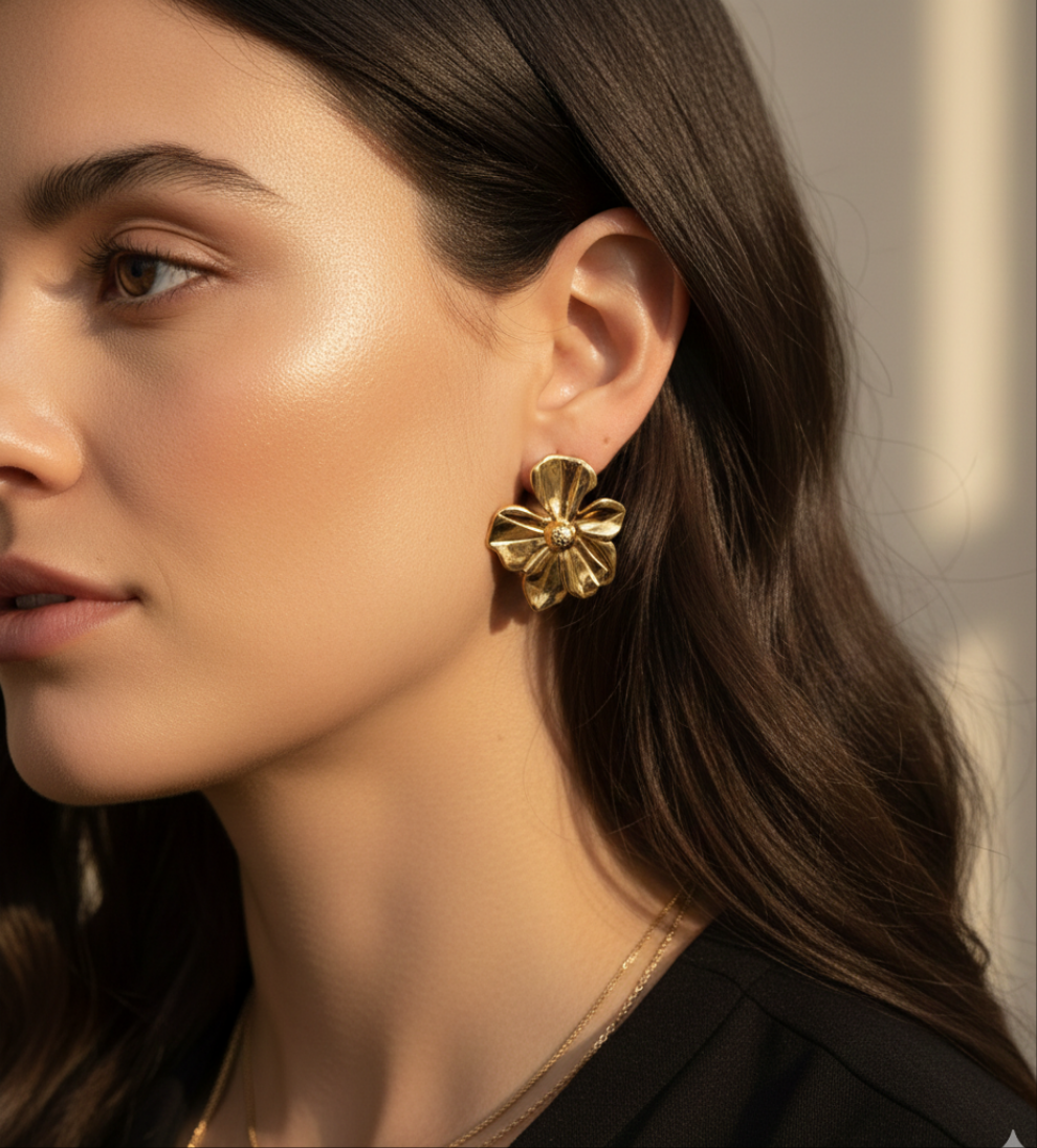 Boucles d'oreilles Larissa maxi