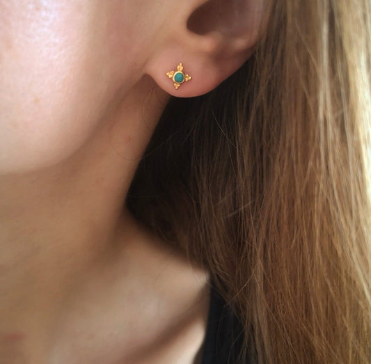 Daniela amazonite earrings