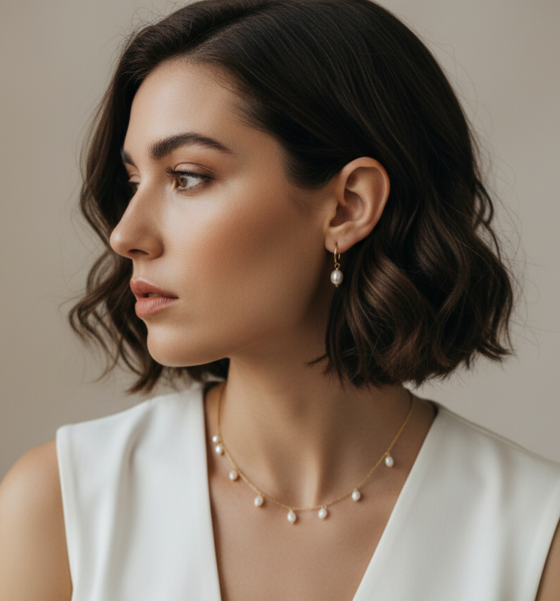 Mika Hoop Earrings