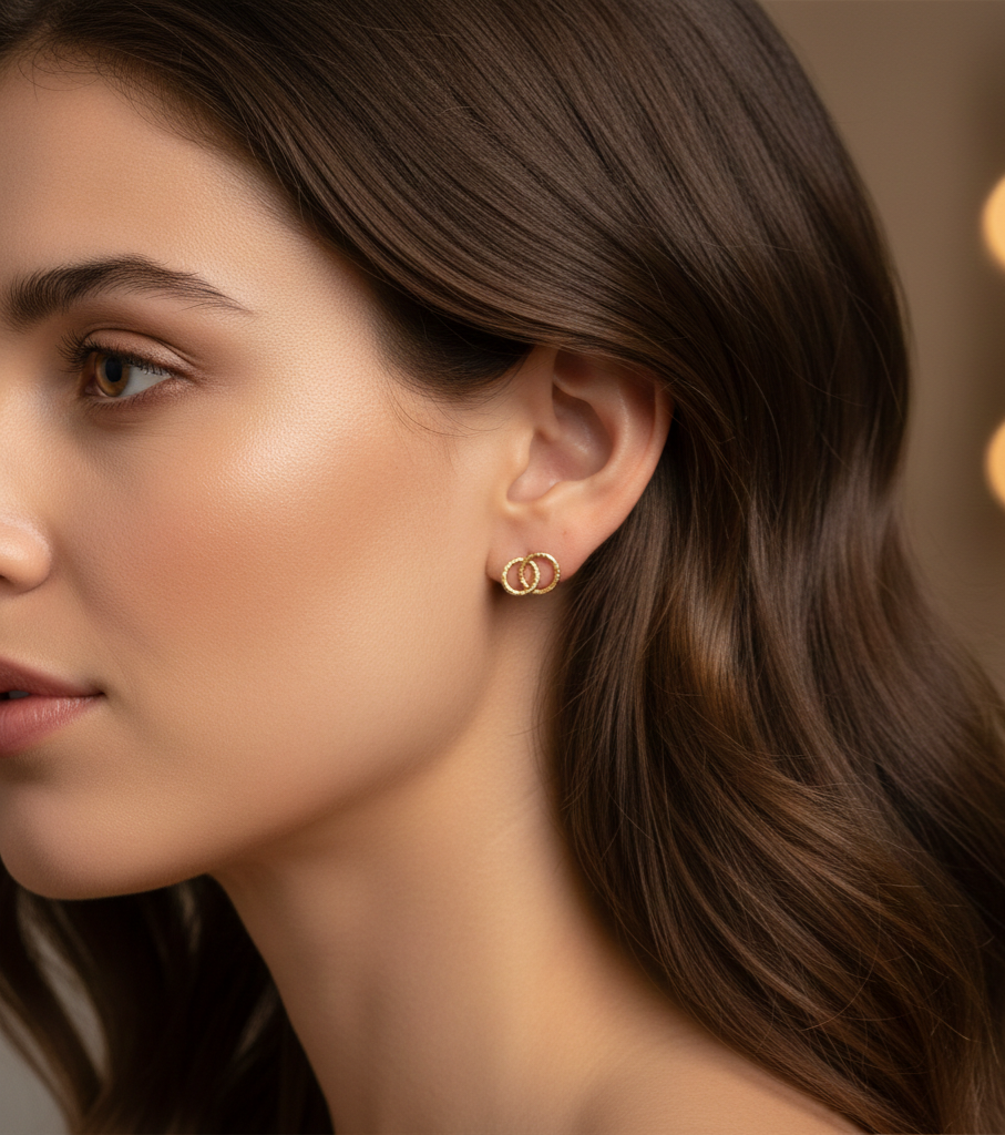 Mini Infinity Earrings