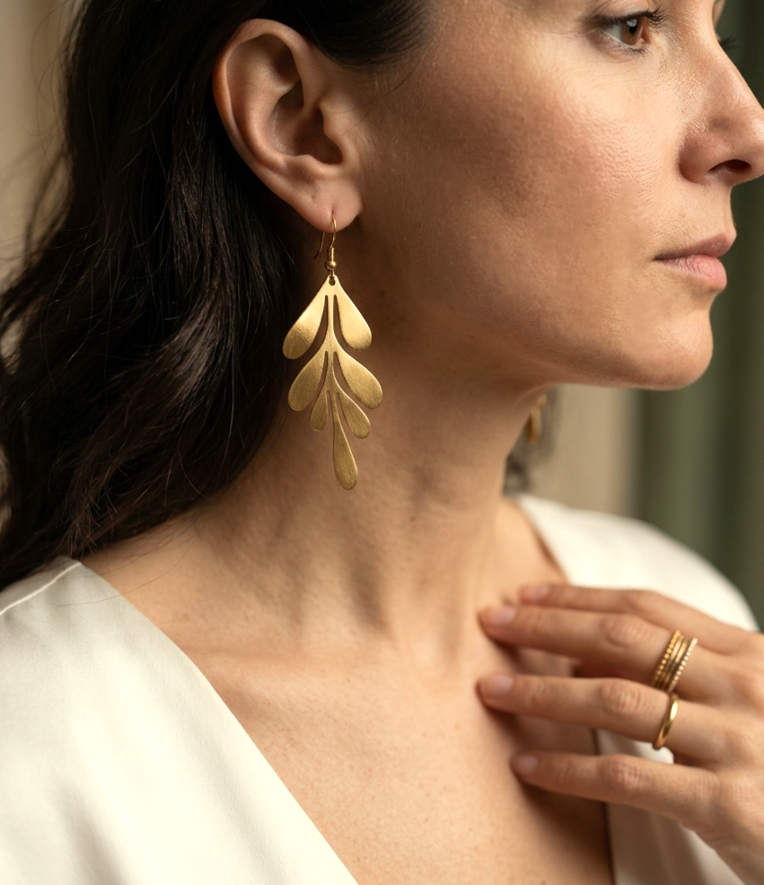 Boucles d'oreilles Poésie