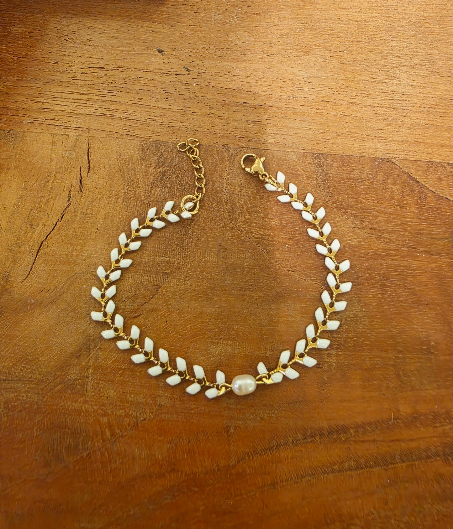 Bracelet Anne en blanc
