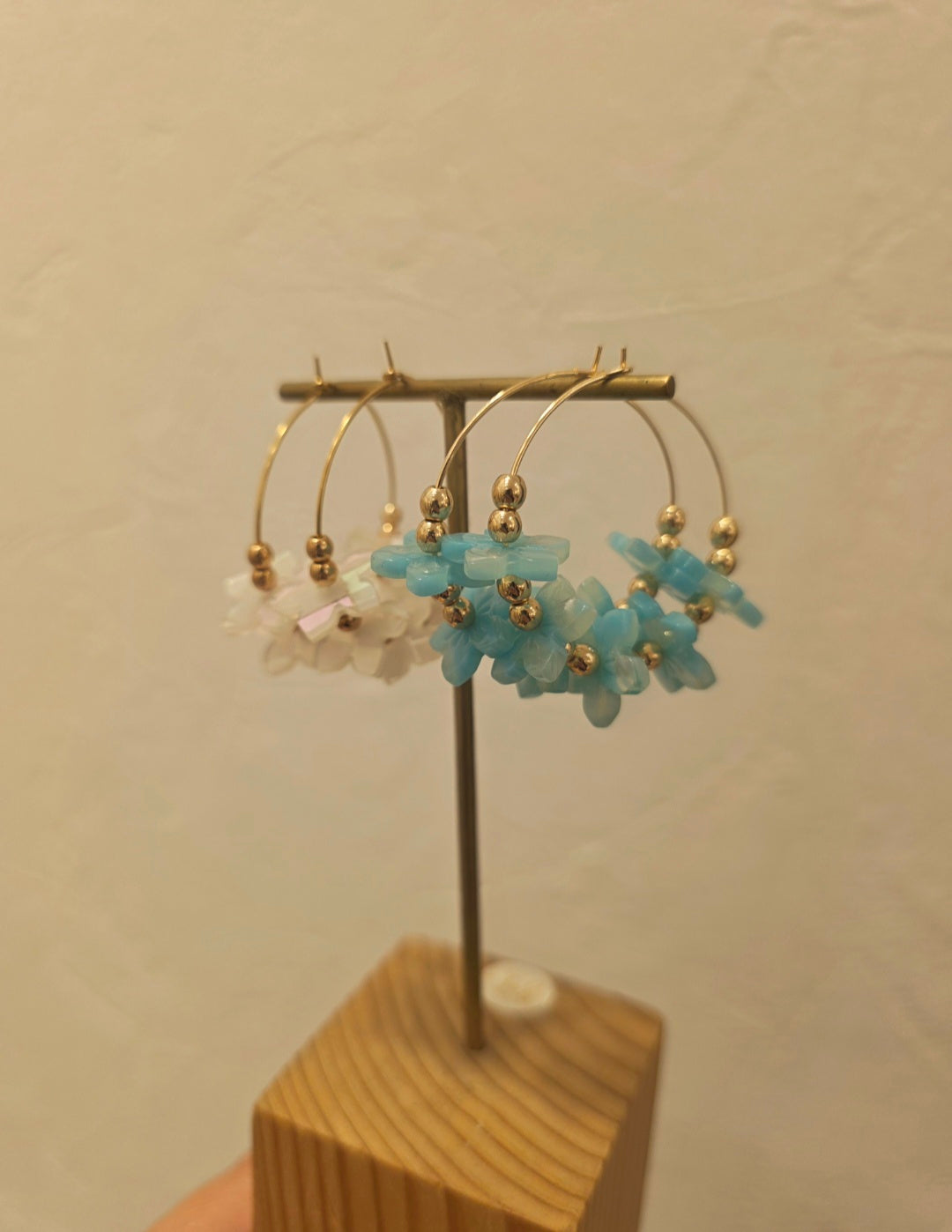 Boucles d'oreilles Marcela en turquoise