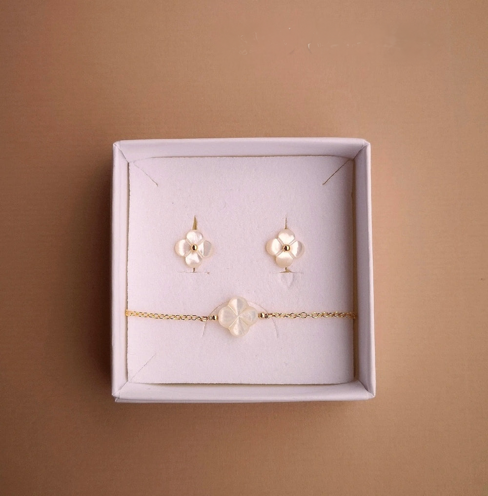 Coffret Marta (bracelet et boucles d'oreilles)