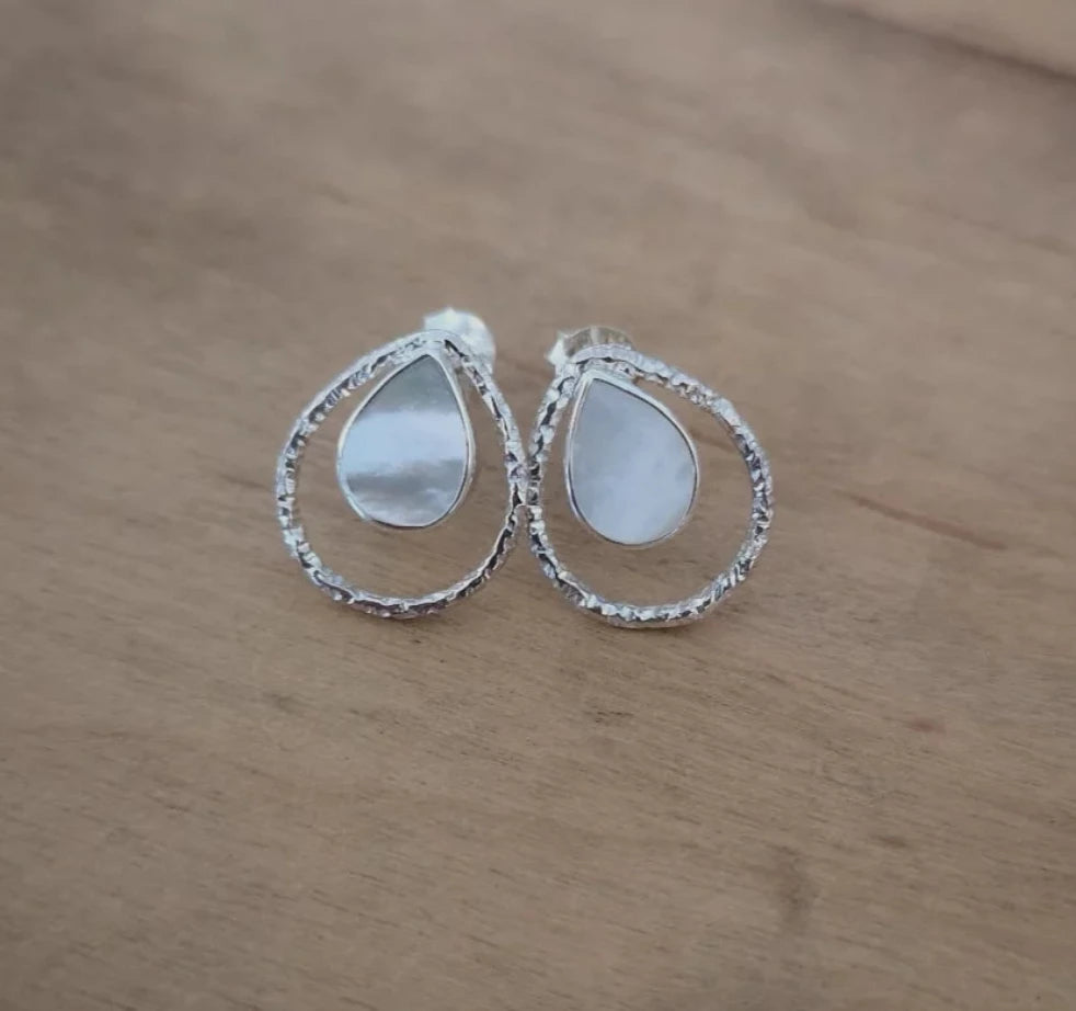 Ira silver earrings