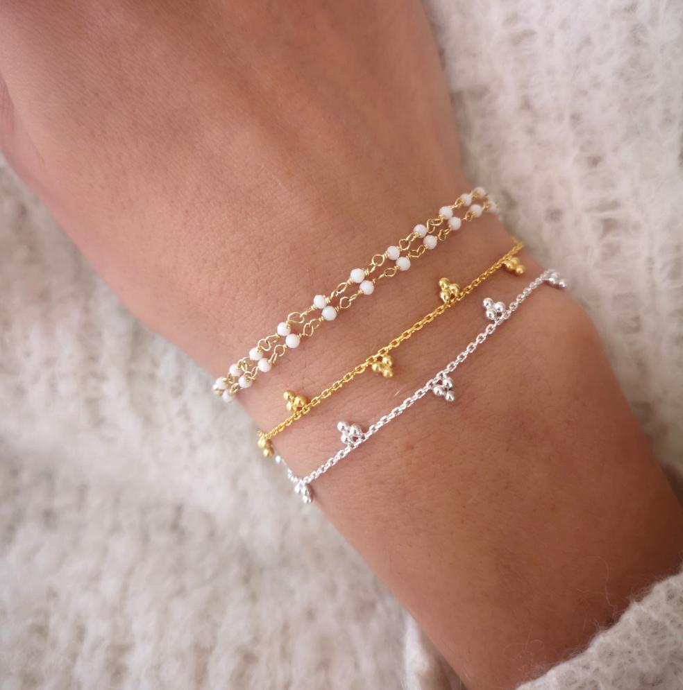 Bracelet Oriana blanc