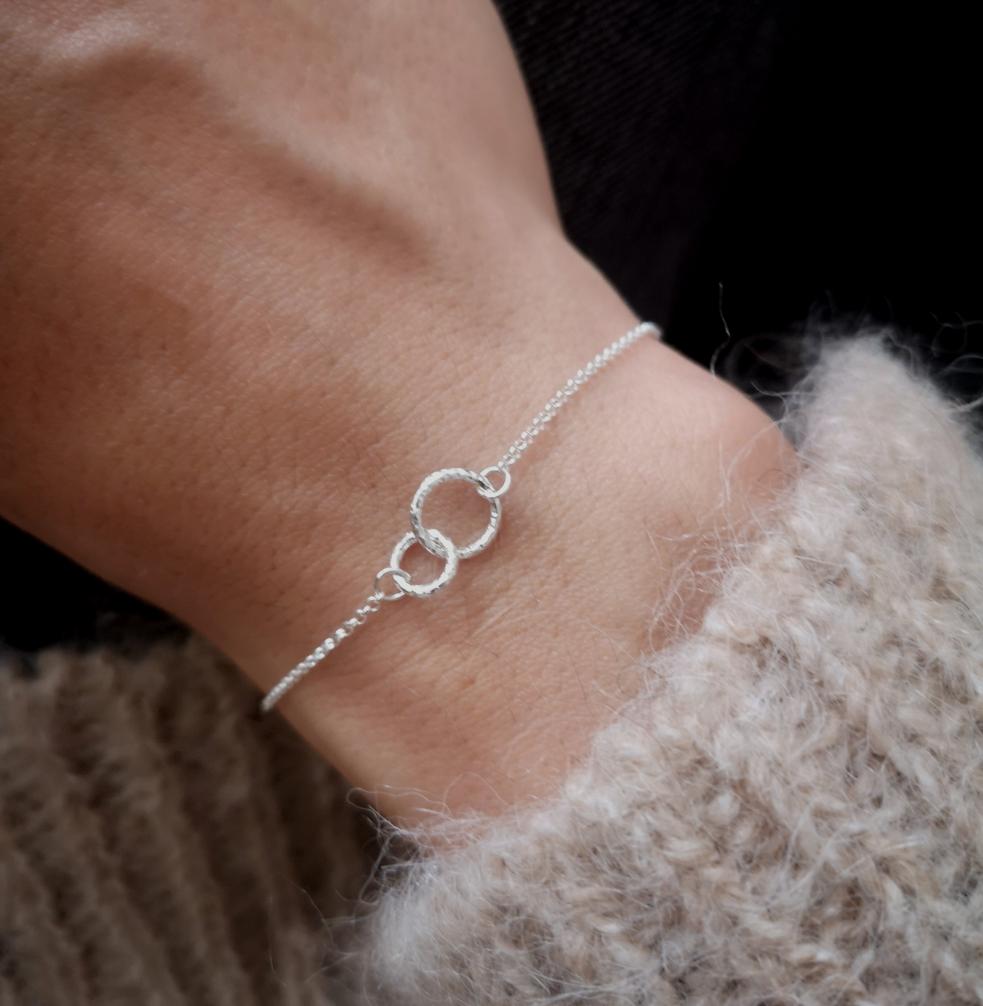 Infinity mini bracelet in silver