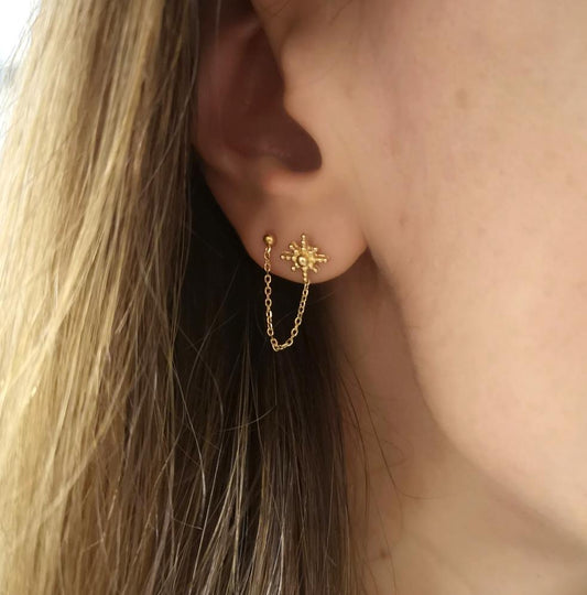Boucle d'oreille Météora